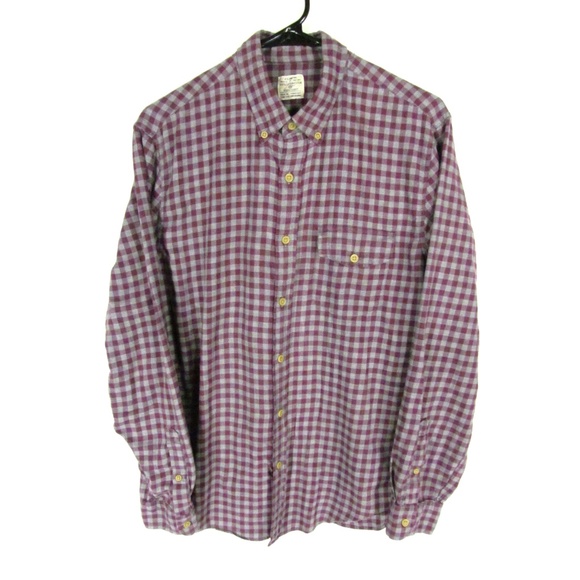 J.Crew Men's Shirt Size L Long Sleeve Button Front - Picture 1 of 4